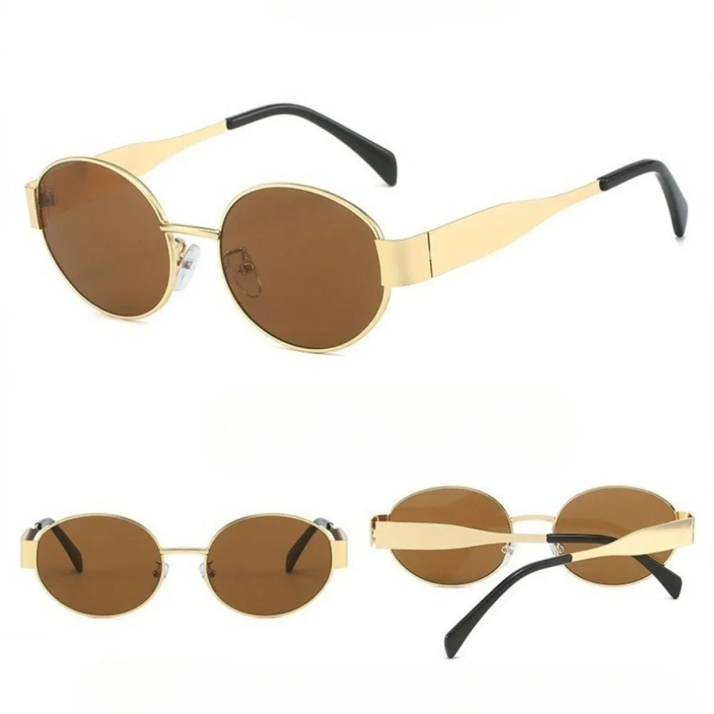 Retro Oval Sunglasses