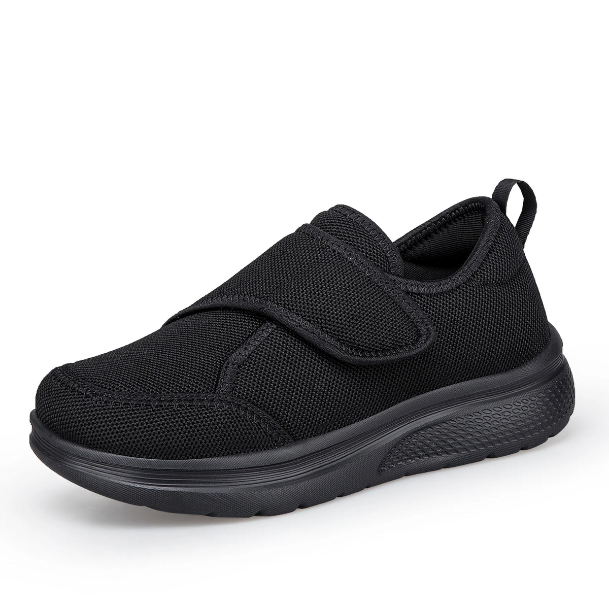 Wide-Fit Adjustable Walking Shoes