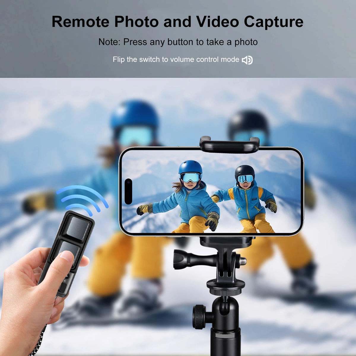 Phone E-Book Page Turner Smart Fingertip Remote Control Video Scrolling