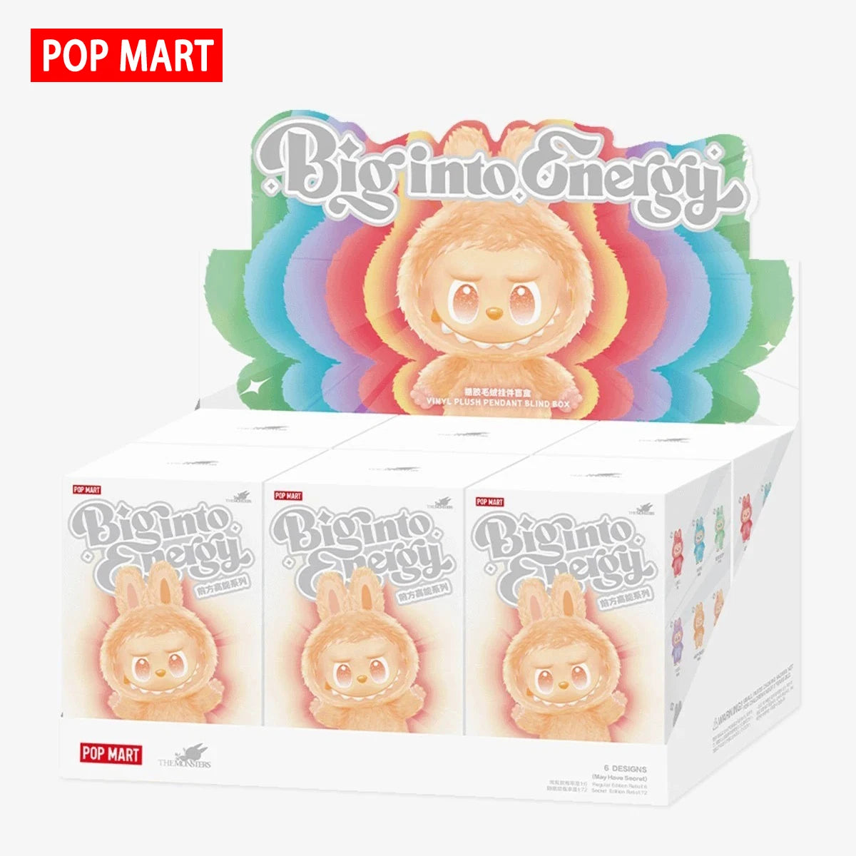 Labubu Doll - THE MONSTERS Mystery Box, 100% Genuine - Macaron Color,