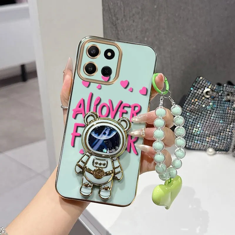 3-Piece Floral Phone Case Set for Honor Models