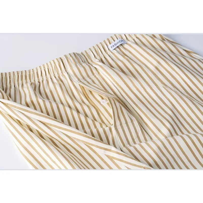 Men's Striped Cotton Boxers – 3 Pack
