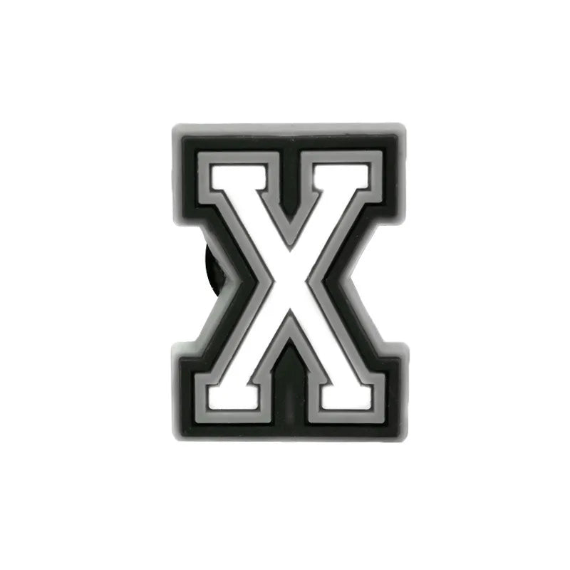 Letter Shoe Charms Decorations For Crocs 1pcs Alphabet Pins Boys Girls