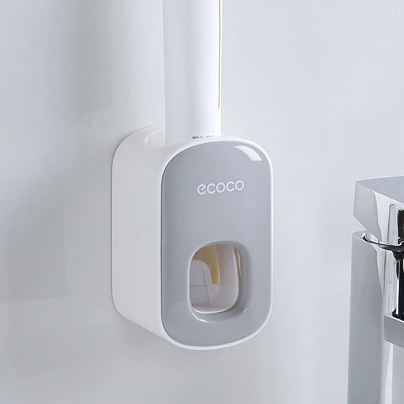 Bathroom Accessories Set Automatic Toothpaste Dispenser Toothpaste