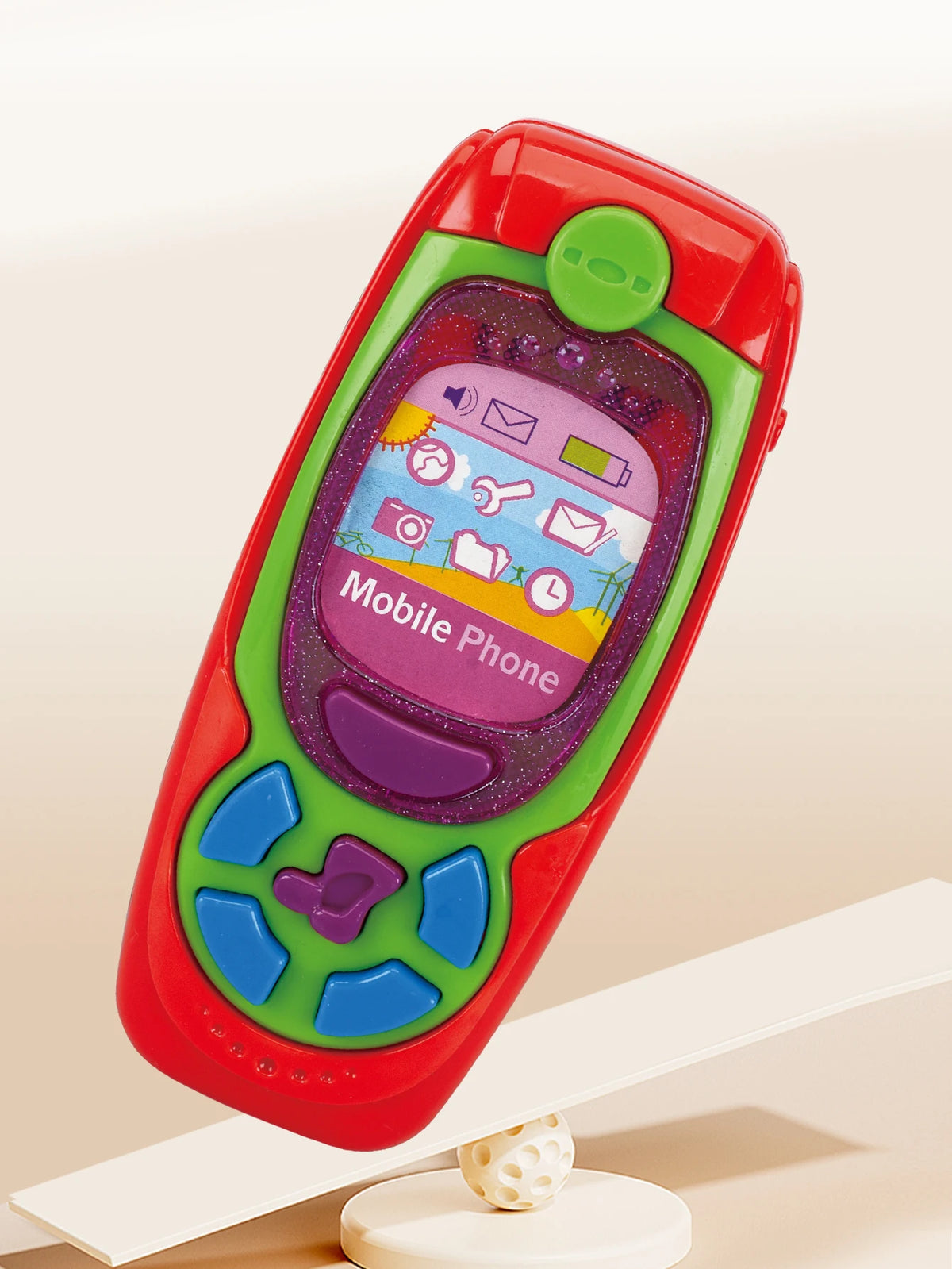 Smartphone Toys, Baby Phone With Music And Light Sound Interact Simulate