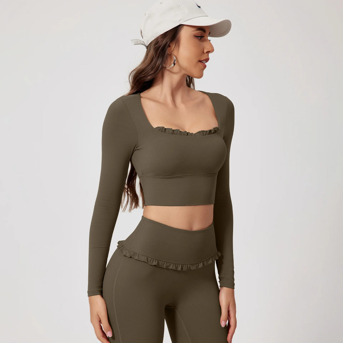 Women's Sleeveless Workout Crop Top