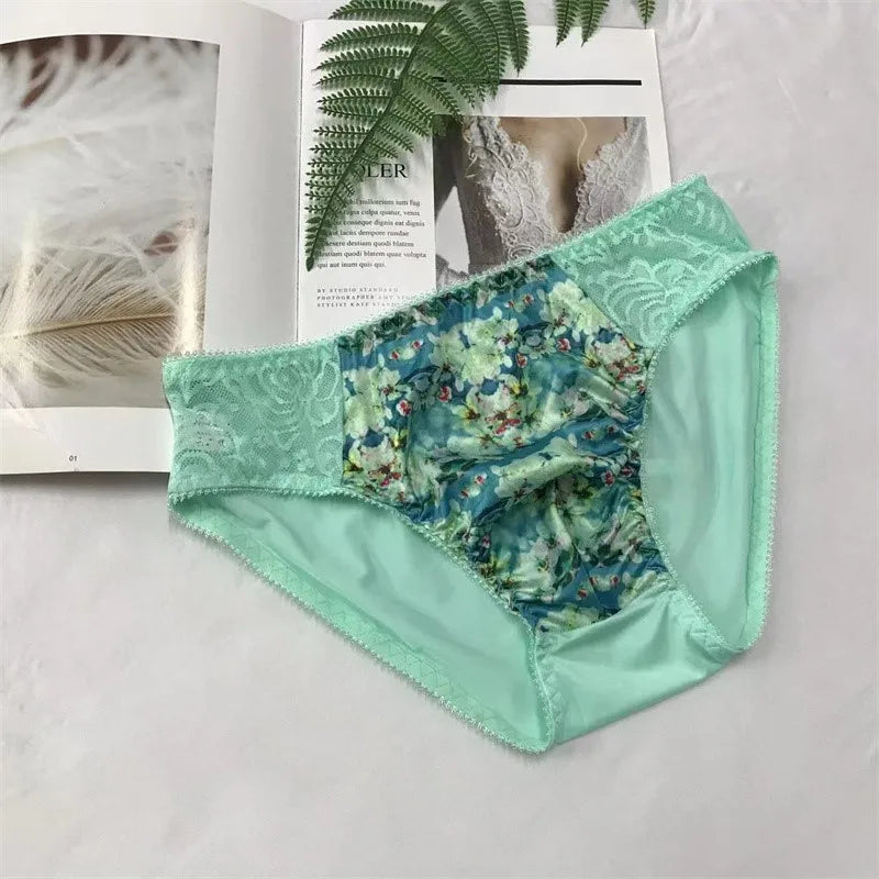 Soft Lace Low-Rise Briefs