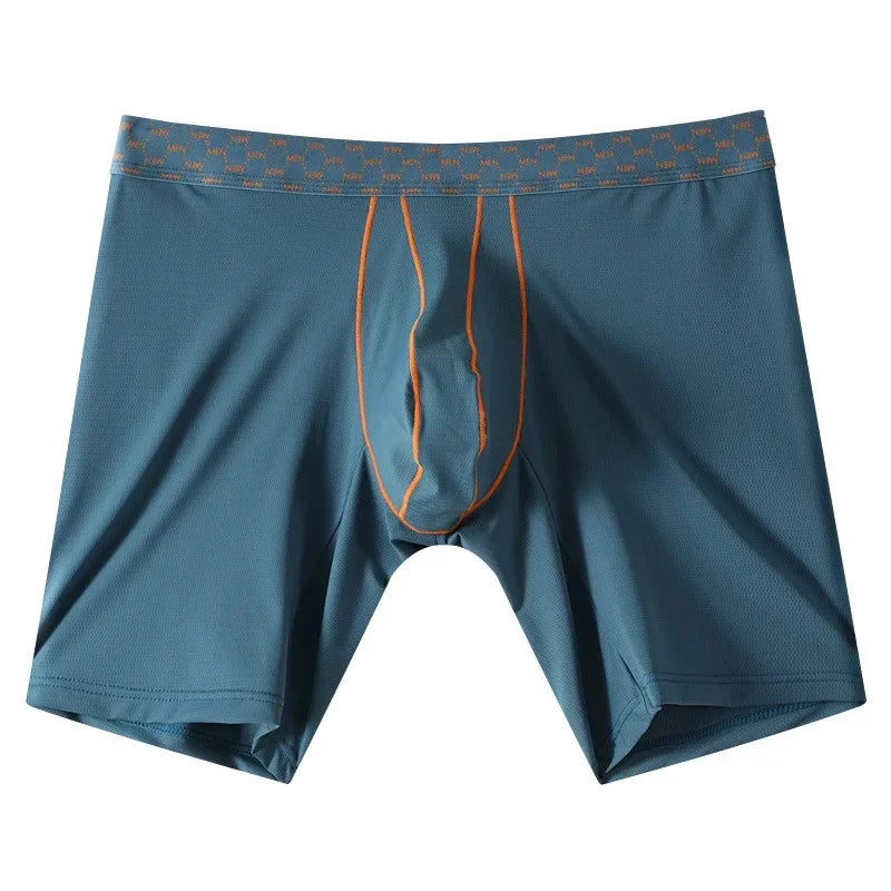 Men's Silky Mid-Rise Boxer Briefs
