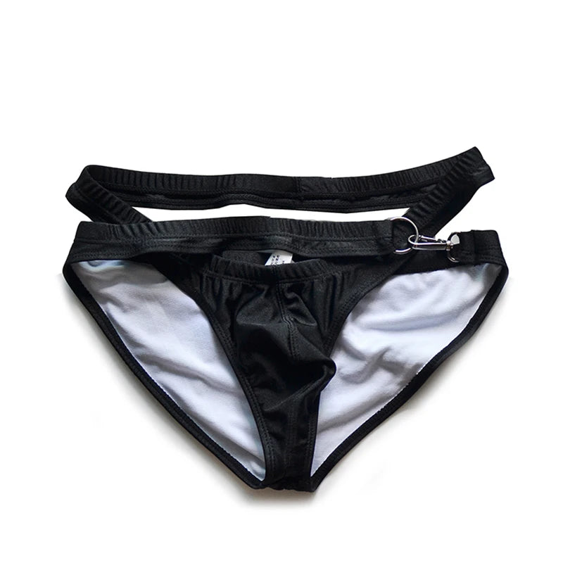 Double-Layer Swim Briefs