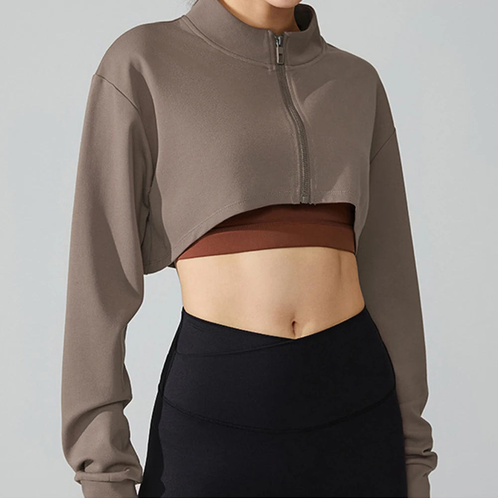 Women's Sleeveless Workout Crop Top