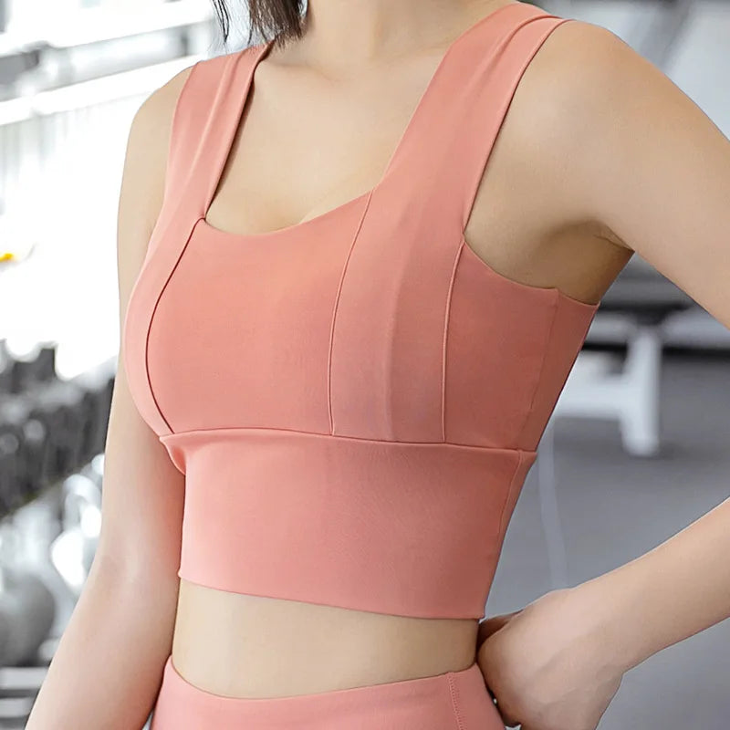 Women's Sleeveless Workout Crop Top
