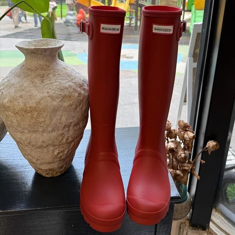 Women's Knee-High Rain Boots