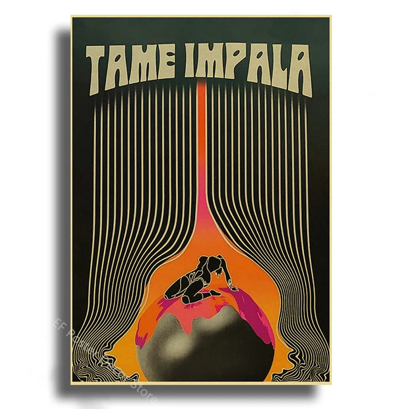 Music Album Aesthetic Wall Art Poster