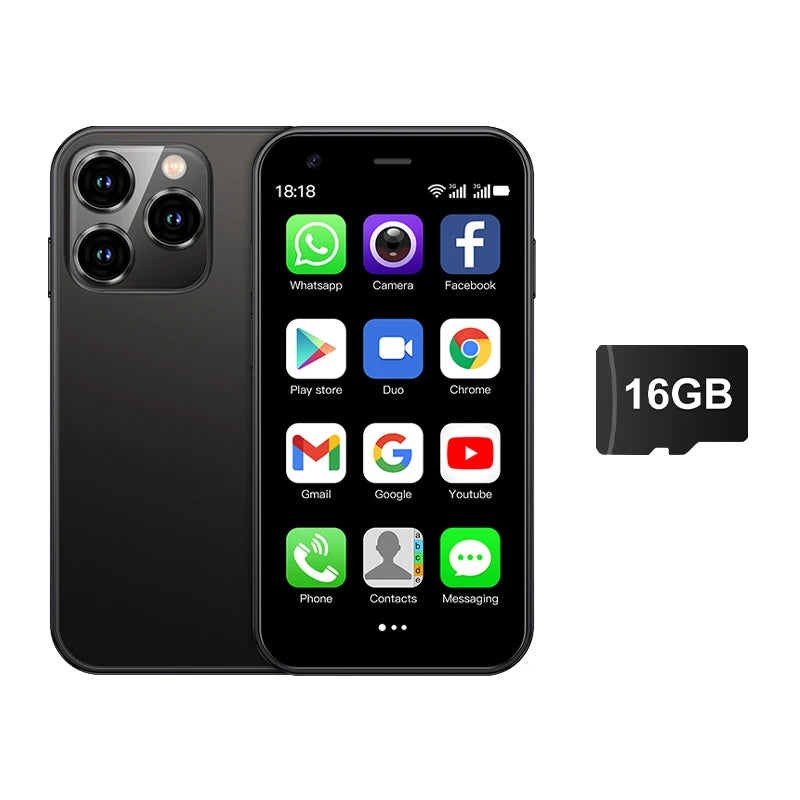 SERVO 15SE Mini Smartphone 3G WCDMA Android System WiFi Hotspot Play