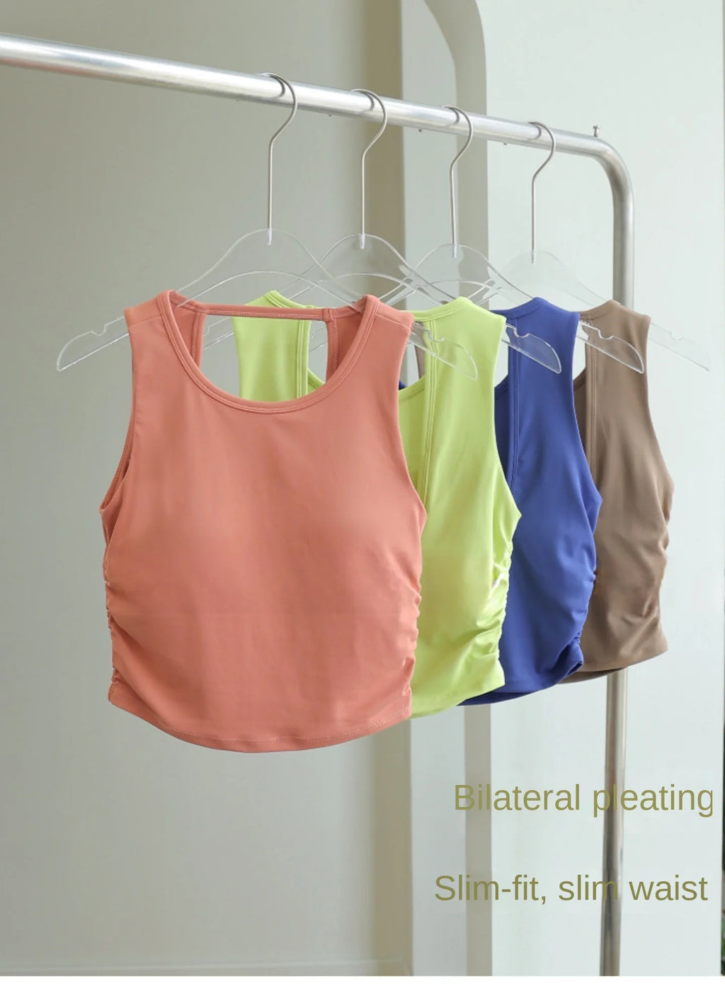 Women's Sleeveless Workout Crop Top