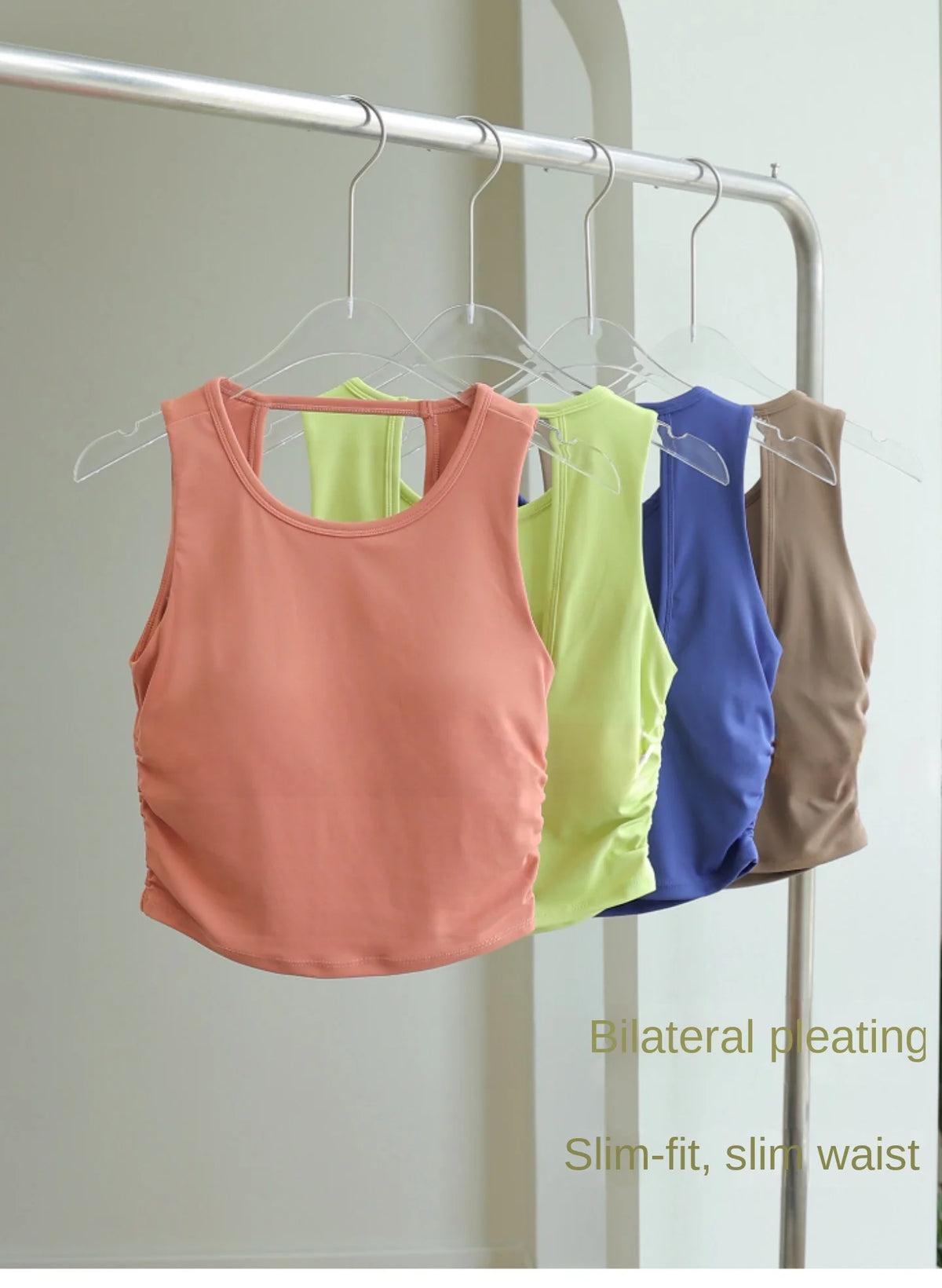 Women's Sleeveless Workout Crop Top