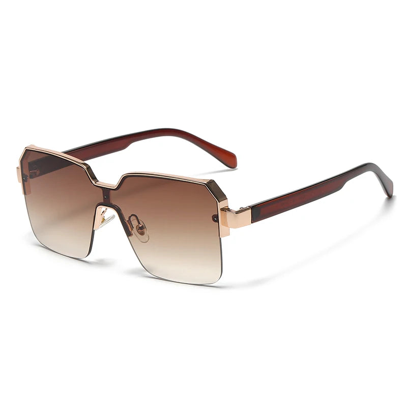 Frameless Square Sunglasses