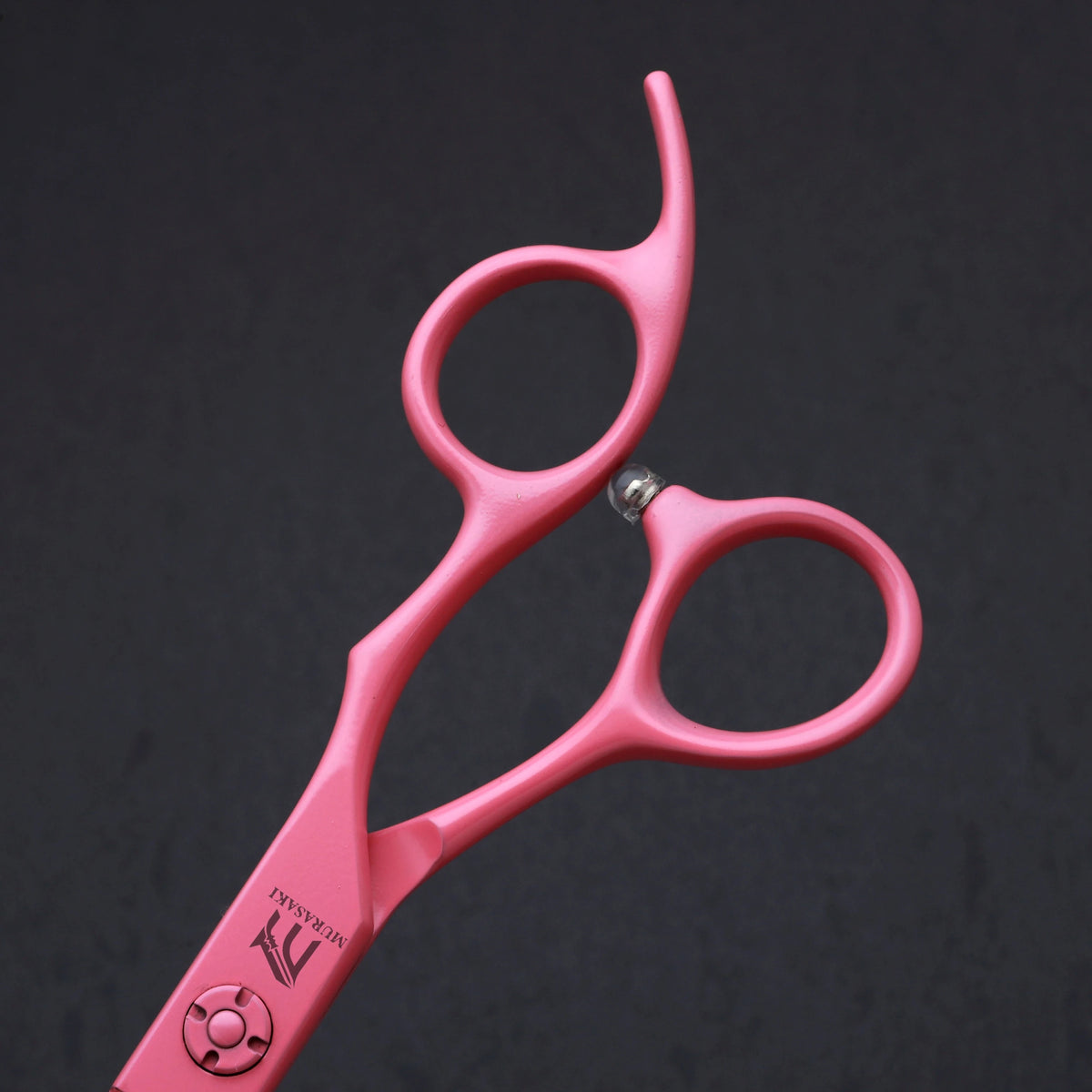 MURASAKI Professional Barber Scissors，6.0 Inch Japanese 440C Steel Hairdressing Scissors，Salon High-Quality Hair Cutting Tools