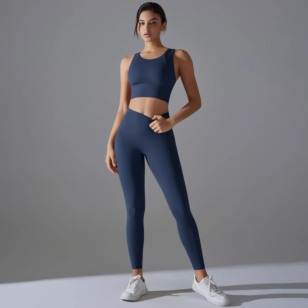 Women's Sleeveless Workout Crop Top