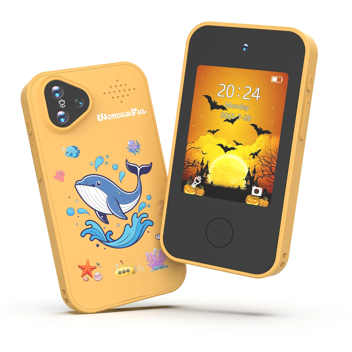 Smart Phone Toy For Kids Touchscreen Dual Camera HD Educational Game