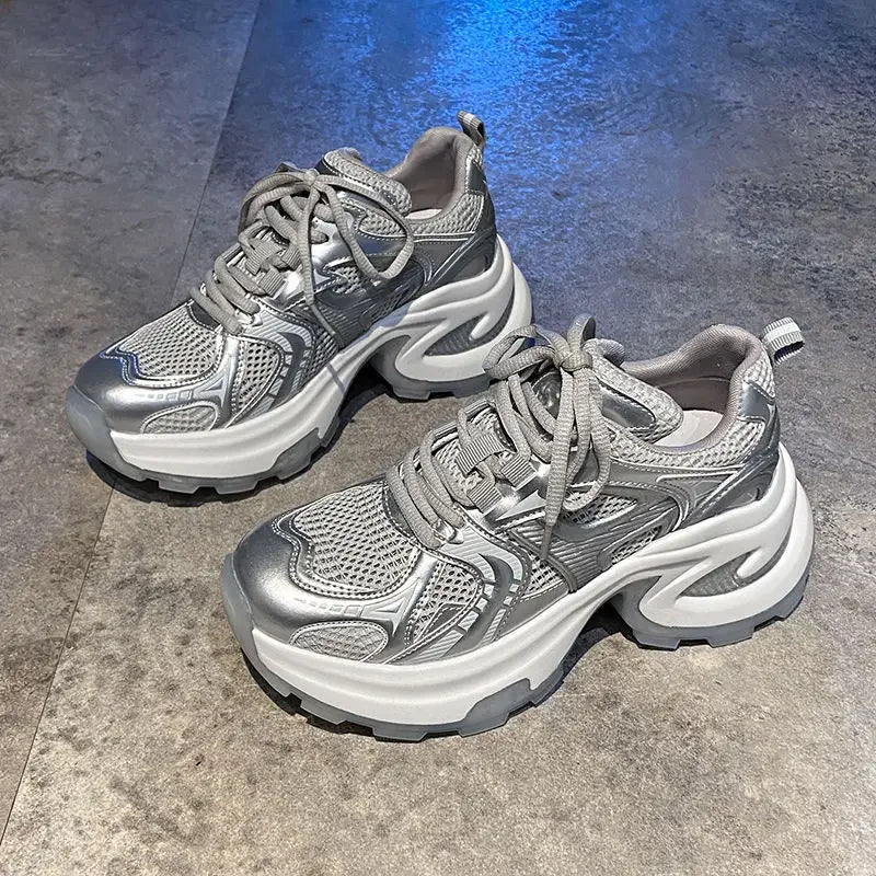 Athletic Woman Sneakers Sports Designer Vulcanized Shoe Trends On Sale