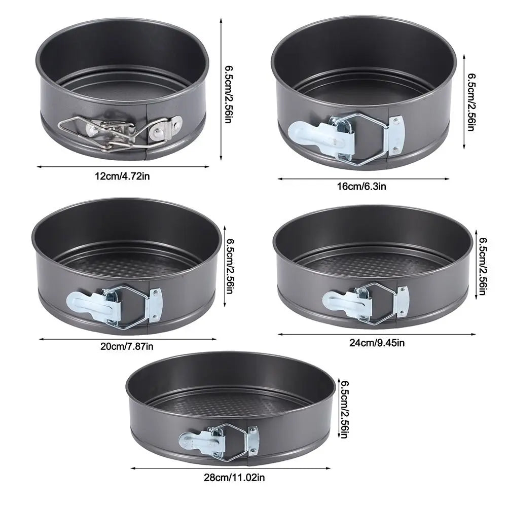 1Pcs Carbon Steel Baking Mould Leakproof Non Stick Cake Baking Pan