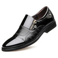 Men's Leather-Style Business Shoes