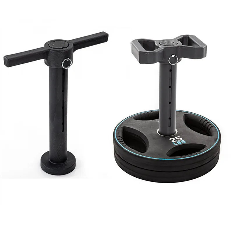 Double Grip Handle T-Shaped Kettlebell Fitness Grip Adjustable T-Bell