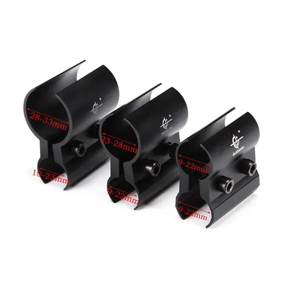 Rifle Barrel Scope Mount Guide Clamp Row Clip For IR Night Vision