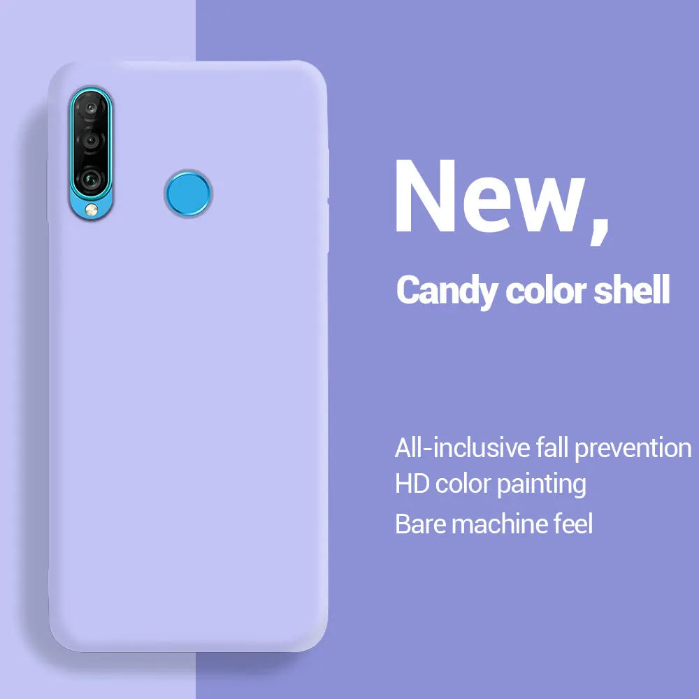 Liquid Silicone Case for Huawei P & Y Series
