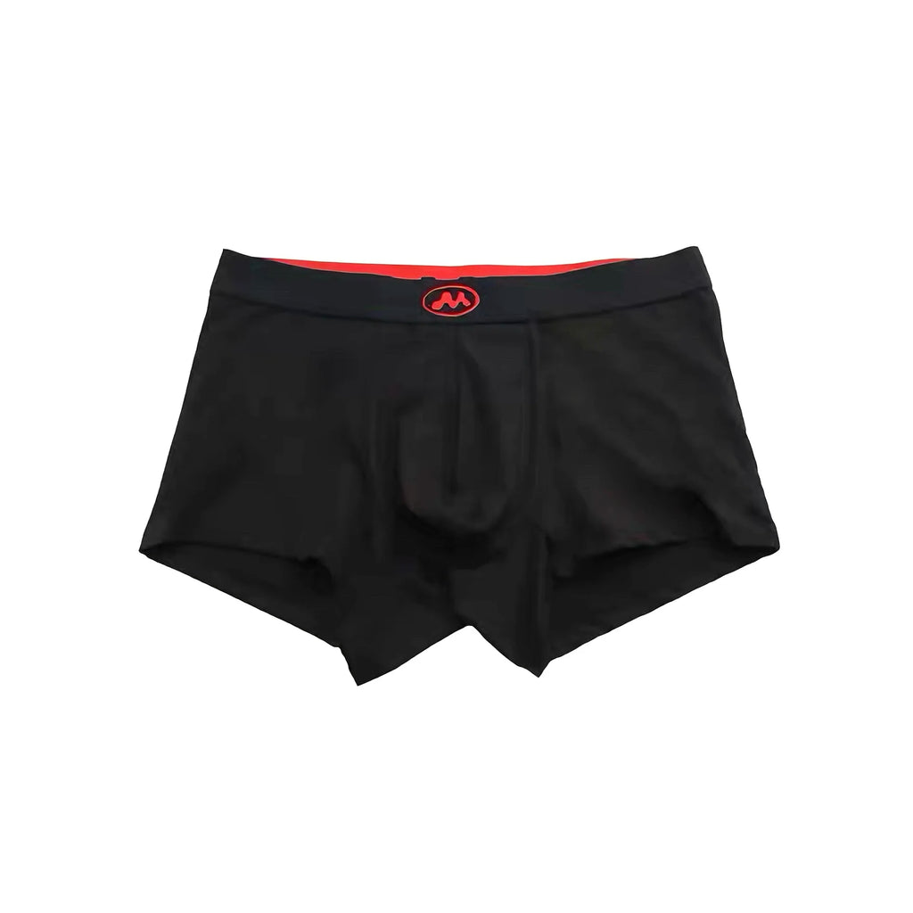 Mowalola High Waist Breathable Boxer Shorts Men Women Comfortable Underwear Flat Angle Pants Sport Style All Seasons Cotton