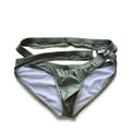 Double-Layer Swim Briefs