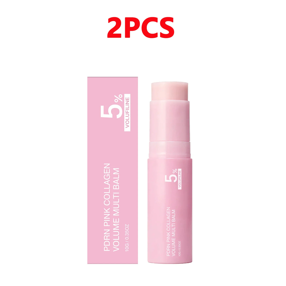 PDRN Pink Collagen Volume Multi Balm Stick Face & Body Balm For