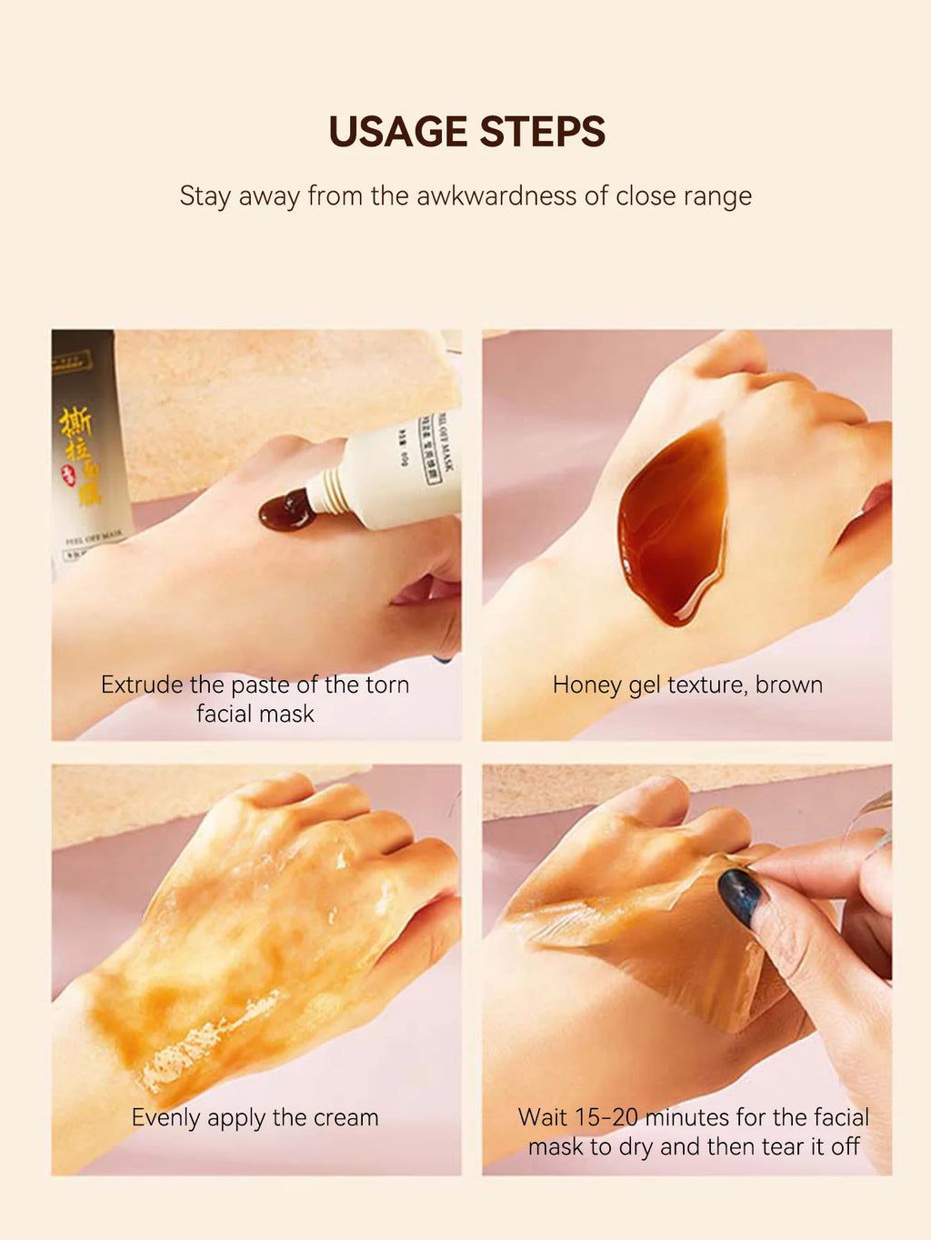 Aiheno Deep Hydration Moisturizing Oil Control Pore-Cleansing Mask, Deep Clean Quick Absorption Peel-Off Mask