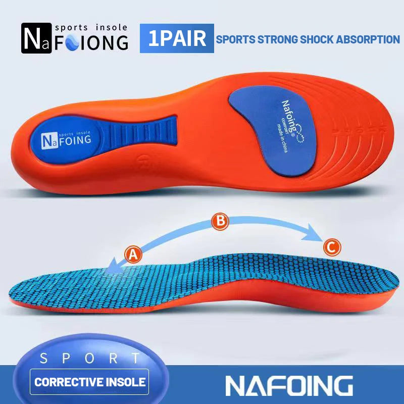 Arch-Support Shoe Insoles