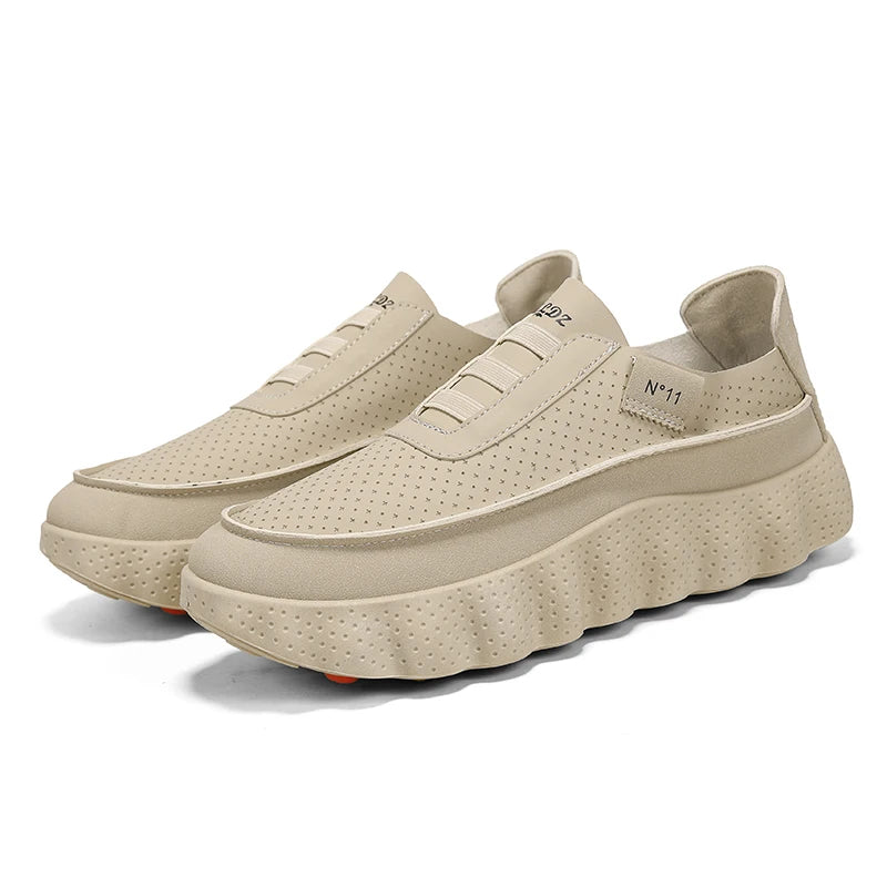 Outdoor Walking Jogging Sneakers Casual Shoes Autumn Men Chunky Platform