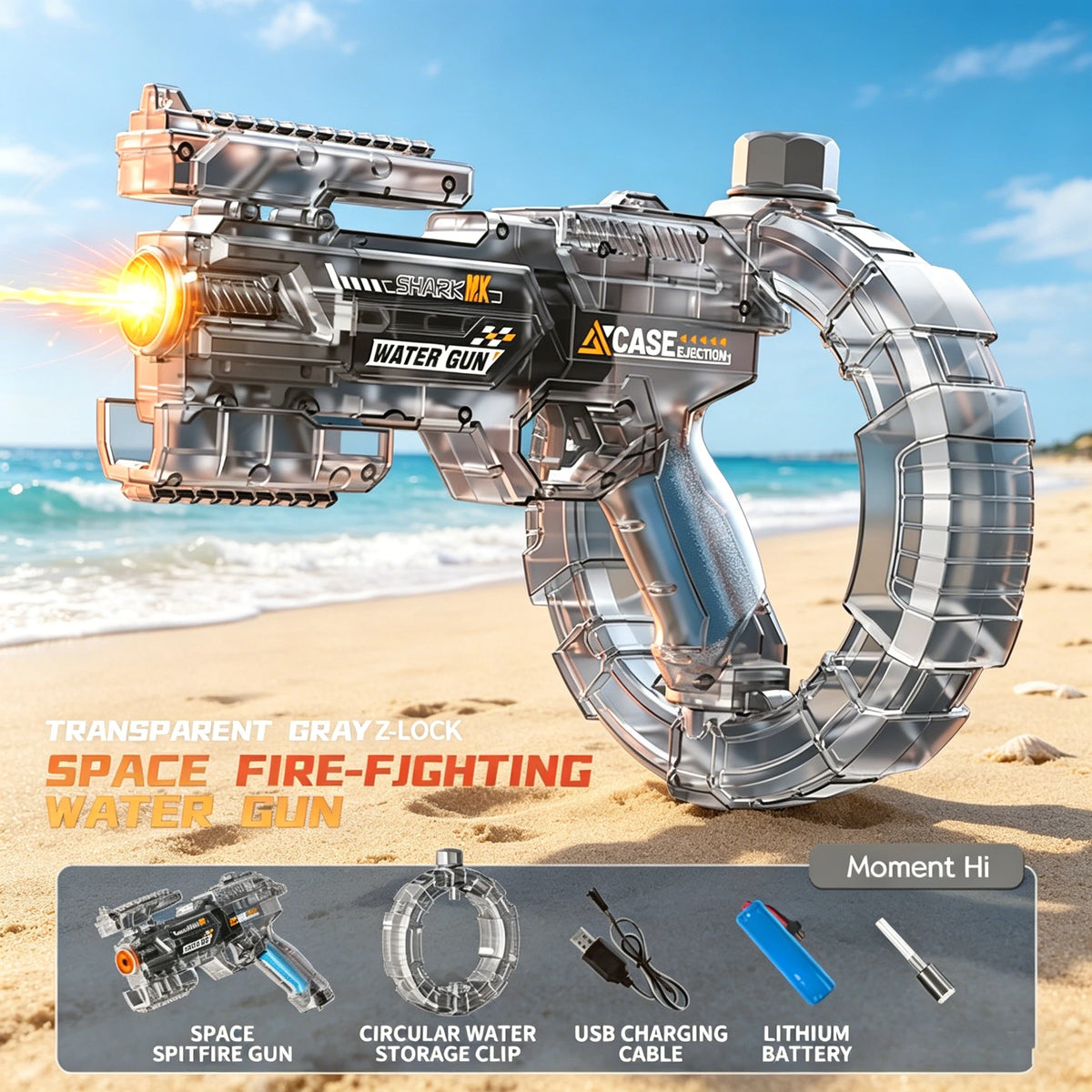 Electric Light & Sound Water Blaster