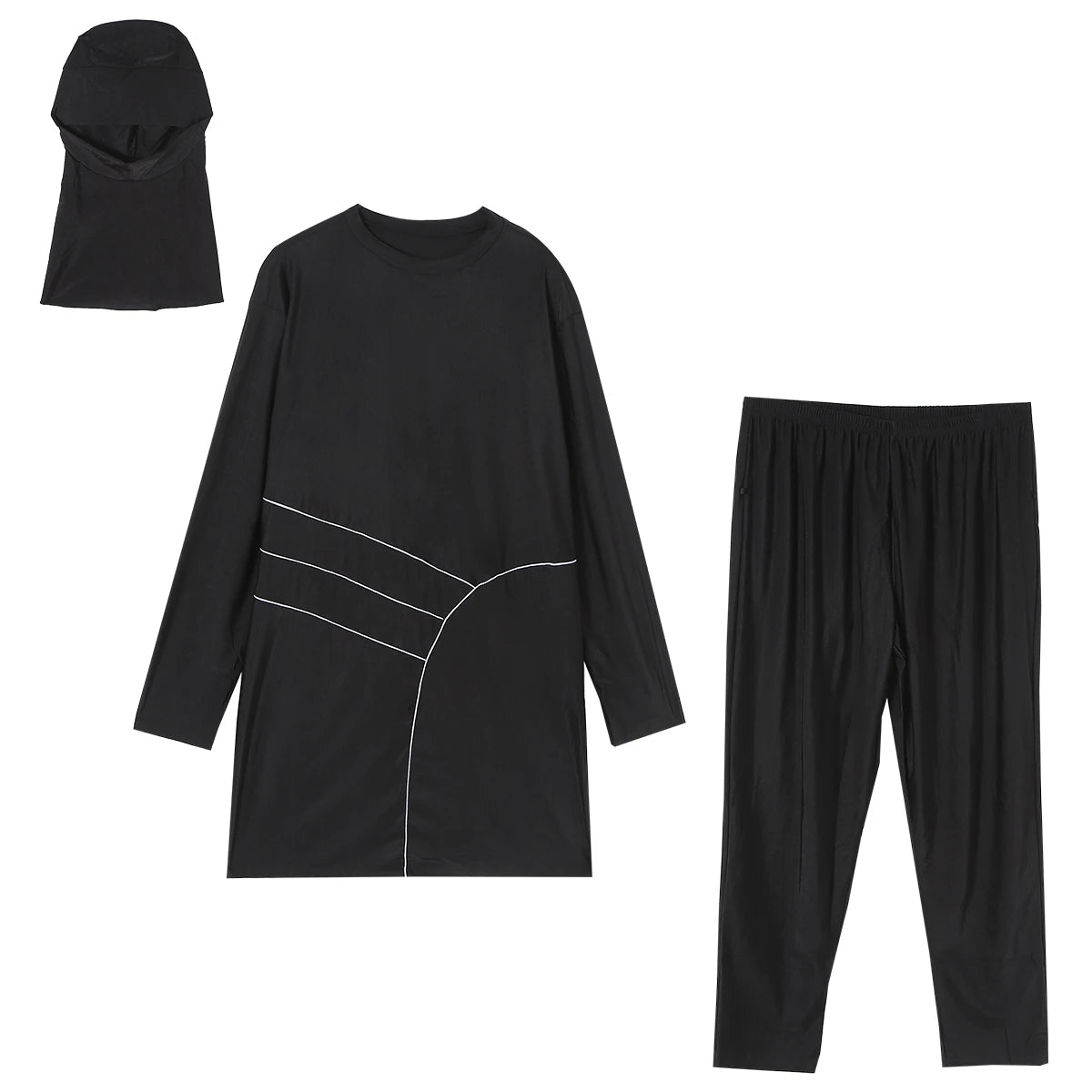 Women's Three-Piece Full-Coverage Swim Set – H1029