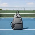 Pickleball Backpack Double-Strap Carry Tennis Backpack Sports Drawstring Bag Lightweight Athletic Gear Breathable Shoulder