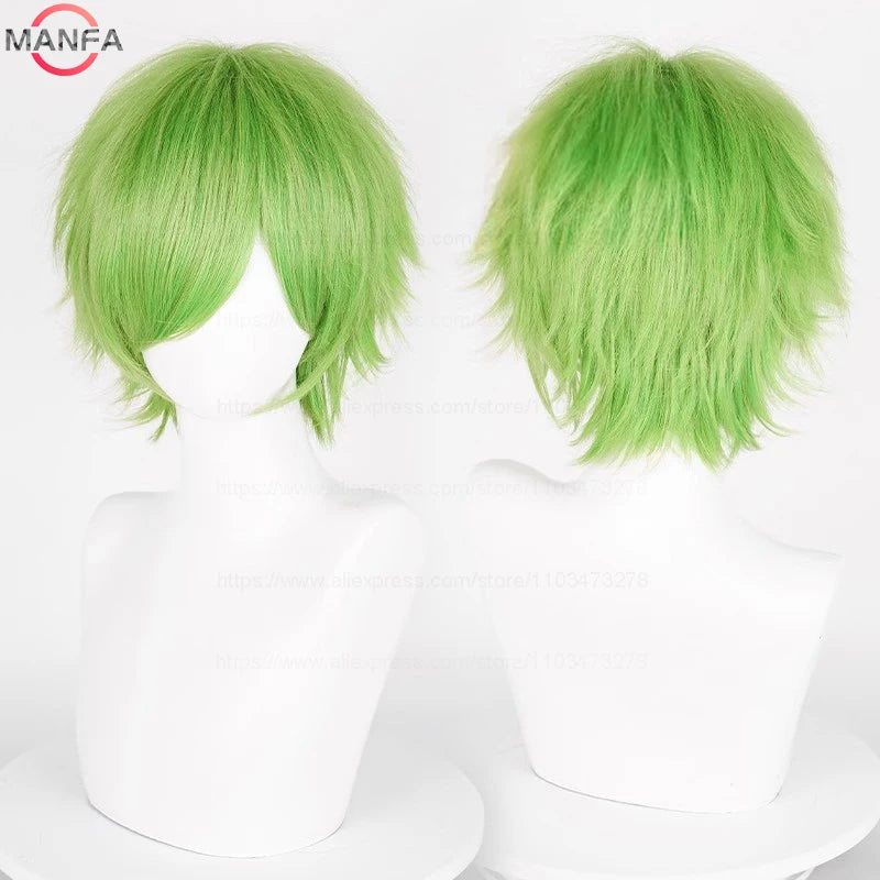 Short Synthetic Cosplay Wig – 30 cm