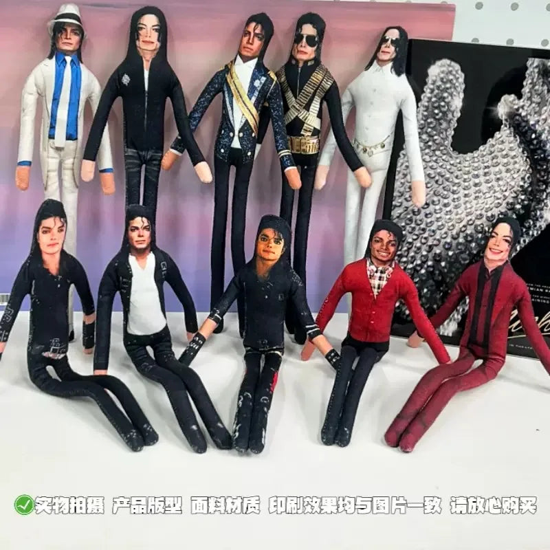 Michael Jackson-Inspired Plush Figure