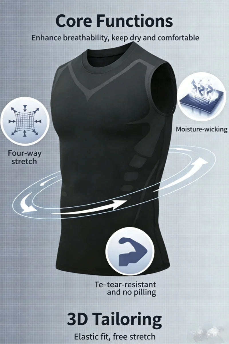 Men's Quick-Dry Compression Tank Top