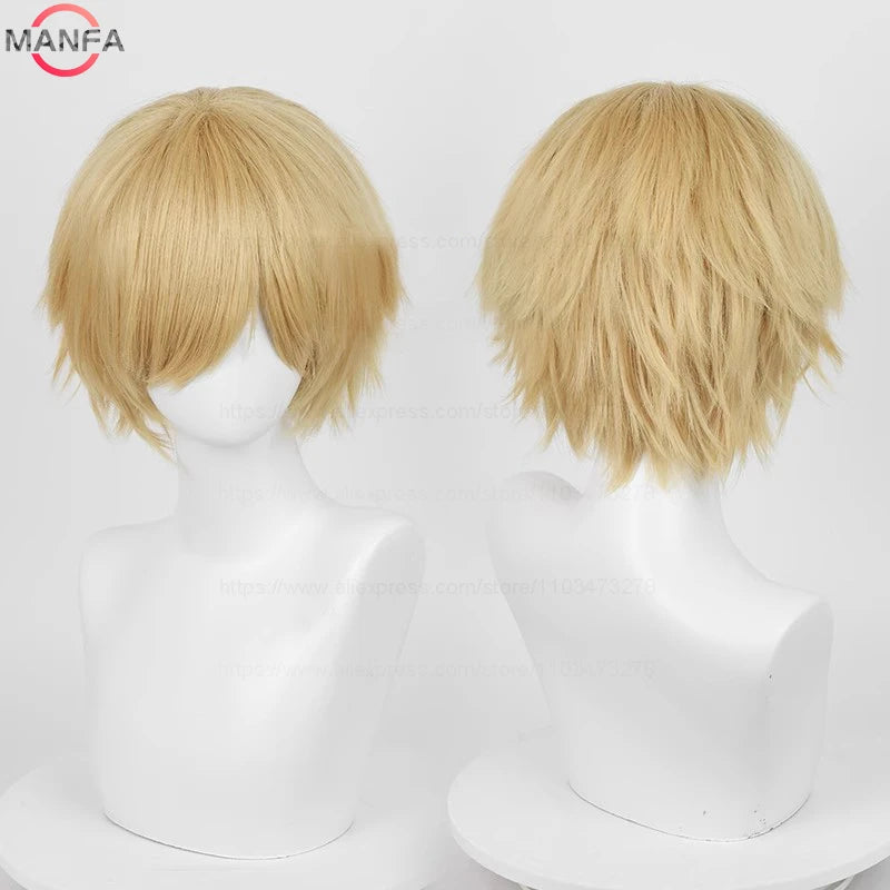 Short Synthetic Cosplay Wig – 30 cm