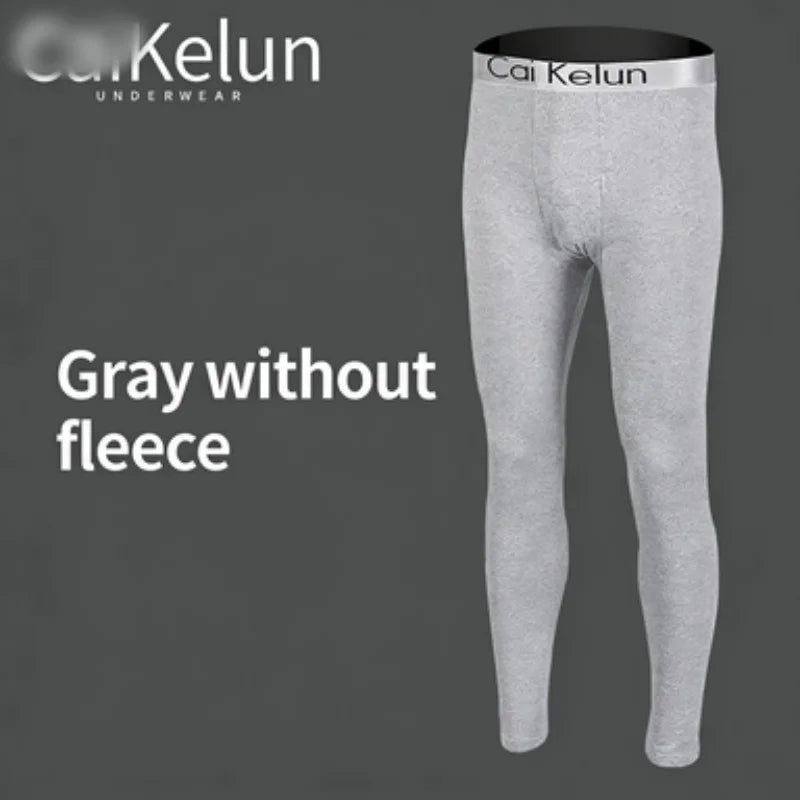 Men's Thermal Underwear Pants Winter Thick Fleece Lined Long Johns Warm Leggings Base Layer Bottoms Keep Warm Compression Tights
