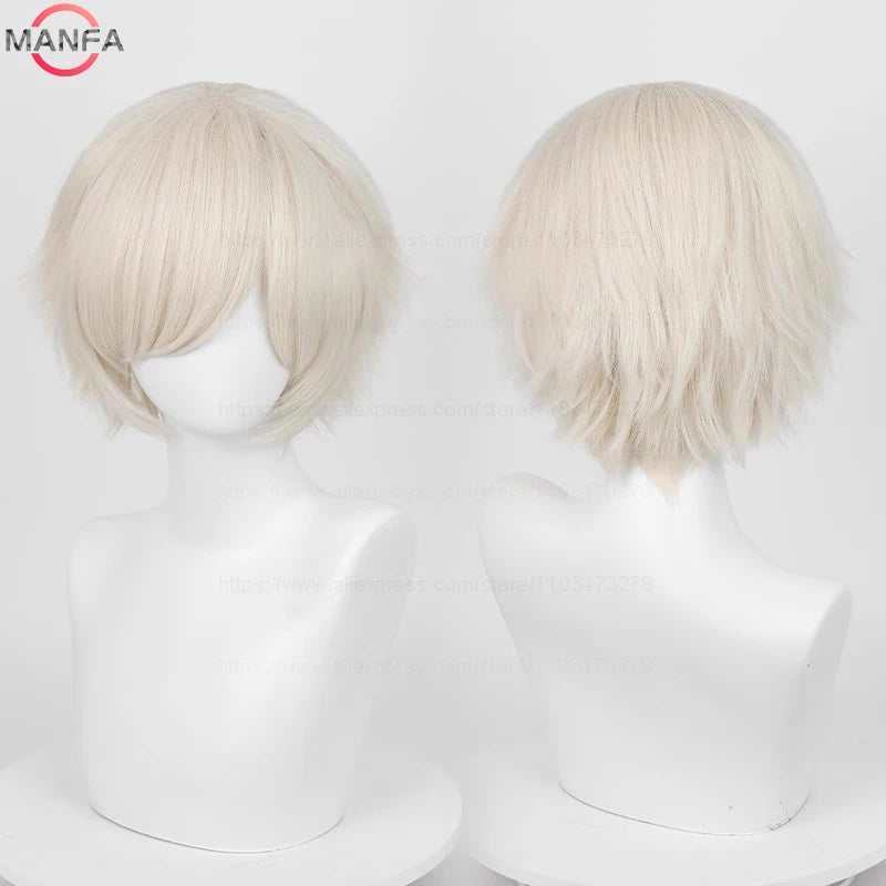 Short Synthetic Cosplay Wig – 30 cm