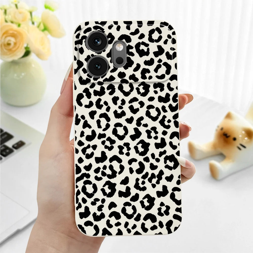 Cheetah Spot Phone Case For Huawei Honor 600 400 300 200 100 90 Pro Lite Smart Magic 8 7 4 Silicone Soft Cover