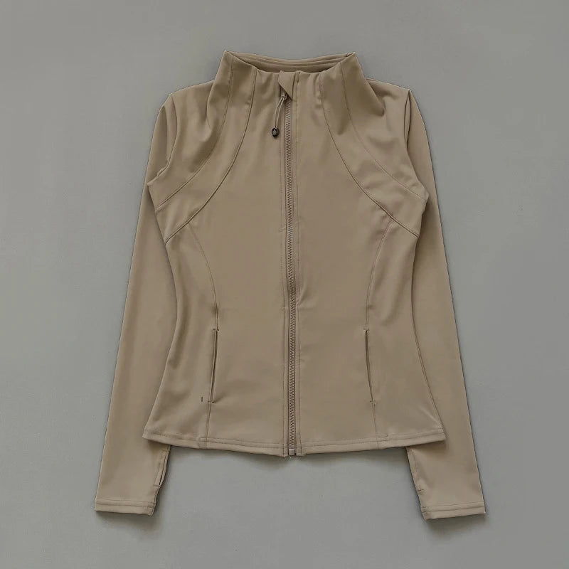 Women's Long-Sleeve Workout Jacket