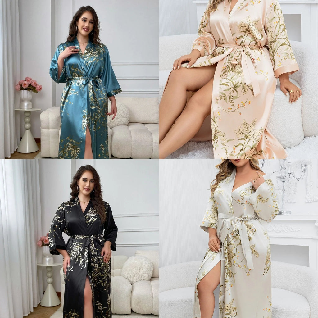 Women's Oversized Floral Lounge Nightdress
