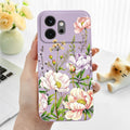 Peony Patch Phone Case For Huawei Honor 600 400 300 200 100 90 Pro Lite Smart Magic 8 7 4 Silicone Soft Cover