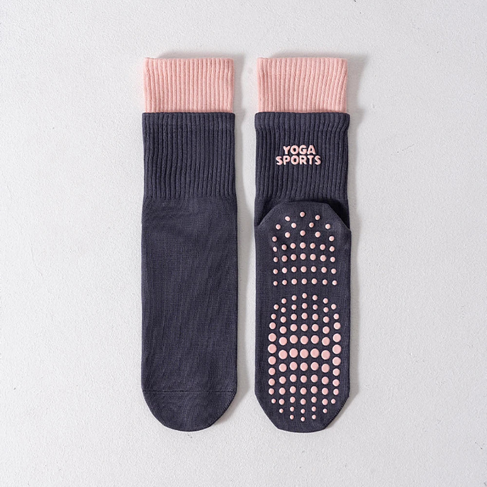 Non-Slip Pilates & Yoga Grip Socks